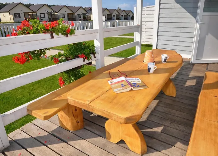 Sloneczny Fiord Деревянный коттедж *