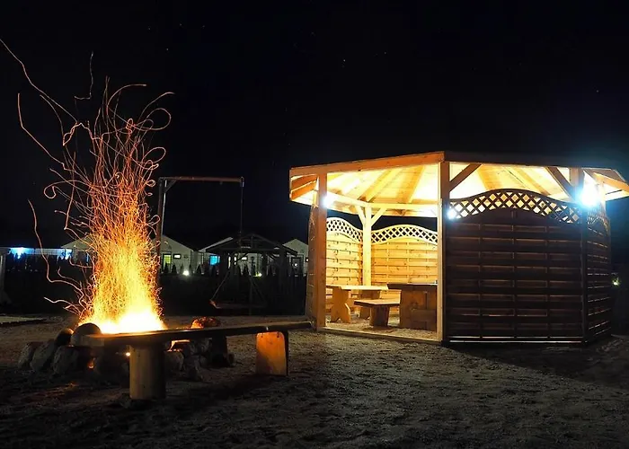 Sloneczny Fiord Деревянный коттедж *