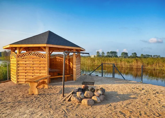 Деревянный коттедж Sloneczny Fiord