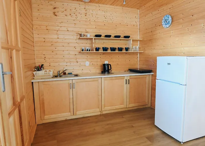 Sloneczny Fiord Деревянный коттедж