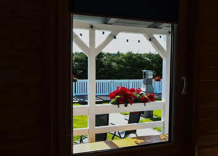 Деревянный коттедж Sloneczny Fiord *